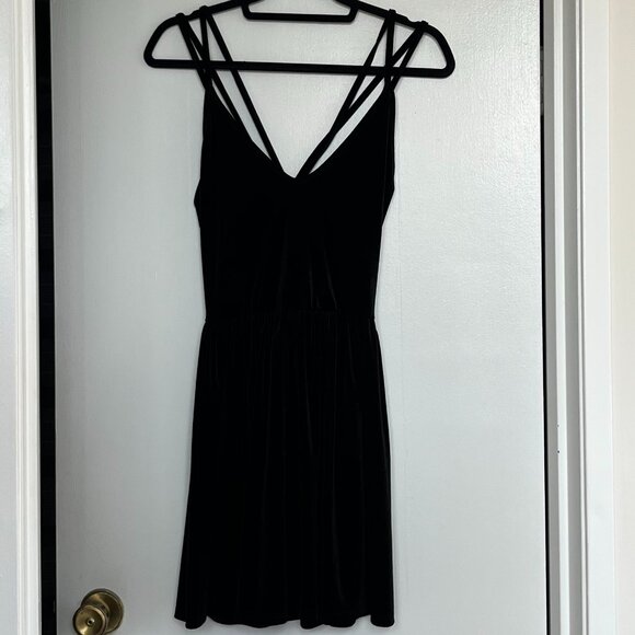 Midnight Hour Velvet Skater Dress - Picture 2 of 4